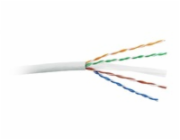 UTP kabel PlanetElite, Cat6, licna(lanko), PVC, šedý, 305m