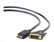 Gembird CC-DPM-DVIM-1M Kabel DisplayPort - DVI propojovací 1m (M/M)