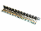 XtendLan Patch panel 19", 24 portů, neosazený,CAT5e,6,6A,...