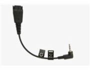 Jabra kabel QD -> 2,5 mm jack, 15 cm