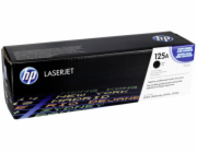 HP 125A Black LJ Toner Cart, CB540A (2,200 pages)