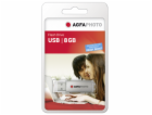 AgfaPhoto USB 2.0 stribrna 8GB 10512