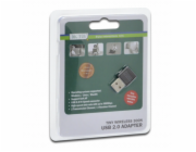 DIGITUS Bezdrátový Mini 3000N USB 2.0 adaptér s WPS, 300Mbps, Realtek 8192 2T/2R , Blister
