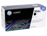 HP 504A Black LJ Toner Cart, CE250A (5,000 pages)