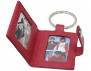 Deknudt klíčenka červená 3,5x4,5 umela kuze S59NS4