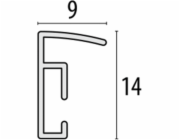 ZEP New Easy bila 13x18 plast ram KW2