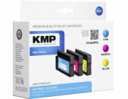KMP H166CMYX Multipack C/M/Y kompatibilni s HP 953 XL