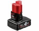 Milwaukee M12B4 12V / 4,0 Ah Li-Ion Battery