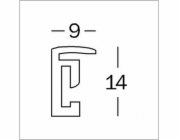 Rámeček Walther New Lifestyle 21x30 plast černý