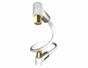 in-akustik Premium HDTV 90° anten. kabel Koax 100dB 1,5 m