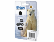 EPSON ink čer Singlepack "Lední medvěd" Black 26XL Claria Premium Ink