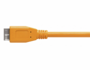 Tether Tools USB-C zu 3.0 Micro- B Right Angle 4,60m oranzova