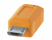 Tether Tools USB-C zu 2.0 Micro- B 5-Pin 4,60m oranzova