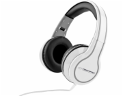 ESPERANZA EH136W - 5901299903643 Esperanza EH136W BLUES Stereo sluchátka, skládací, ovl. hlasitosti, 3m, bílá