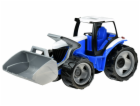 Lena Traktor se lžící 62 cm modro-šedý plast 02055