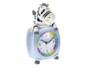 Mebus 26637 detský budík Motiv Zebra ruzné barvy