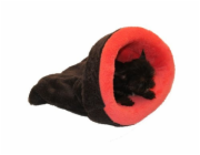 Marysa pelíšek 2v1 mini pro štěňátka/koťátka, tmavě růžový/tmavě šedý