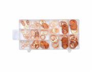 Podložky těsnící měděné, sada 150ks YATO