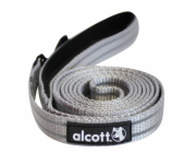 Alcott Reflexní vodítko pro psy šedé velikost S