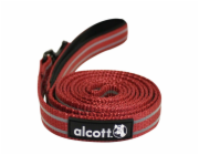 Alcott Reflexní vodítko pro psy červené velikost M
