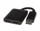 Adaptér DisplayPort - 2x DisplayPort , rozšíření + zrcadl...