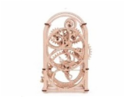 Ugears 3D dřevěné mechanické puzzle Hodinový strojek