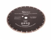 GEKO Kotouč diamantový řezný do betonu, 350x25,4 mm