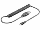 PREMIUMCORD Kabel USB 2.0 A - Micro B propojovací 1m, kro...