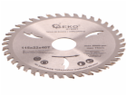 GEKO Kotouč pilový vidiový s otvory, 115x22x40T GEKO