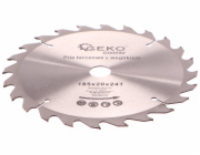 GEKO Kotouč pilový vidiový, 185x20x24T GEKO
