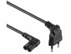 GEMBIRD Sieťový kábel 230V blk 90 Flexo PC-184L