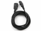 Kabel C-TECH napájecí 230V prodlužovací 3m