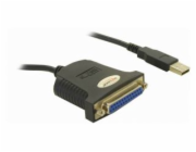 DeLOCK USB 1.1 adaptérový kabel, USB-A samec > paralelní 25kolíková samice