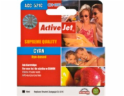Activejet Inkoust ACC-521CN (náhradní inkoust Canon CLI-521C; Supreme; 10 ml; modrý)
