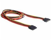 Delock SATA 15-pin - SATA 15-pin, 1m, vícebarevný (60133)