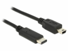 Kabel DeLOCK USB 2.0, zástrčka USB-C > zástrčka mini-USB