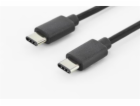 Digitus Připojovací kabel USB typu C na C, 1,0 m, 3A, 480...