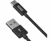 YCU 301 BK kabel USB A 2.0 / C 1m YENKEE