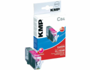 KMP C84 cartridge cervena kompatibilni s Canon CLI-526 M