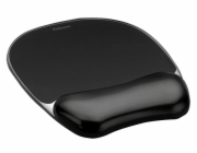 Fellowes Crystal Gel Mouse Gel Wrist Support black