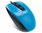 GENIUS myš DX-150X, drátová, 1000 dpi, USB, modrá