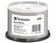 Verbatim DVD-R 4,7GB 16x, AZO, printable, spindle, 50ks (43755) DataLife Plus Wide Thermal Professional  No ID Brand