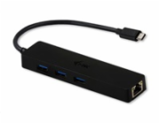i-tec USB-C 3.1 Slim 3-portový HUB + RJ-45