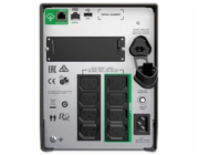 APC Smart-UPS SMT1000IC - UPS - AC 220/230/240 V - 700 Watt - 1000 VA - RS-232, USB - výstupní konektory: 8 - černá - s APC SmartConnect