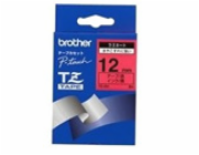 BROTHER TZE431 - kazeta TZ šířky 12mm, laminovaná TZE-431, červená/černé písmo