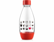 SodaStream Lahev Smajlík 0,5 l, červená