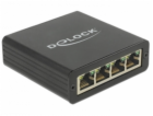 DeLOCK USB 3.2 Gen 1 adaptér, USB-A zástrčka > 4x RJ-45 z...