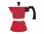Leopold Vienna Espresso maker red 6 cups      LV113007
