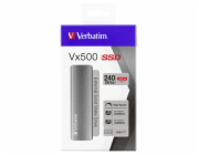 VERBATIM Vx500 External SSD USB 3.1 G2 240GB