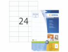 Herma Labels 70x37 white 10 Sheets DIN A4 240 pcs. 8644